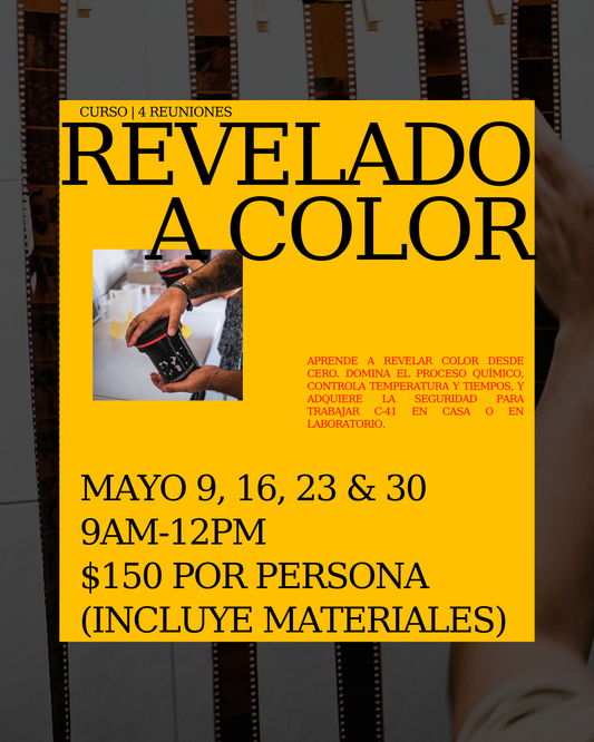 Curso: Introducción al Revelado a Color (Mayo)