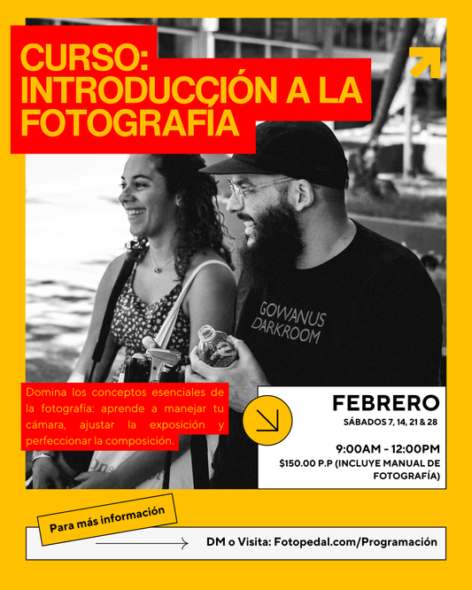 Curso: Introducción a la fotografía (Febrero)